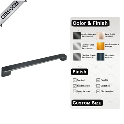 Support customization Aluminum Alloy Oven Door Handle