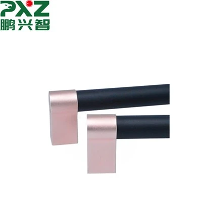 Pink base with sandblasting finish Door Handle