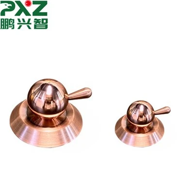 Bronze-colored vintage knob BBQ oven control knob